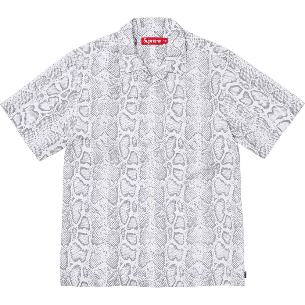 NWT Supreme Snake S/S Shirt White